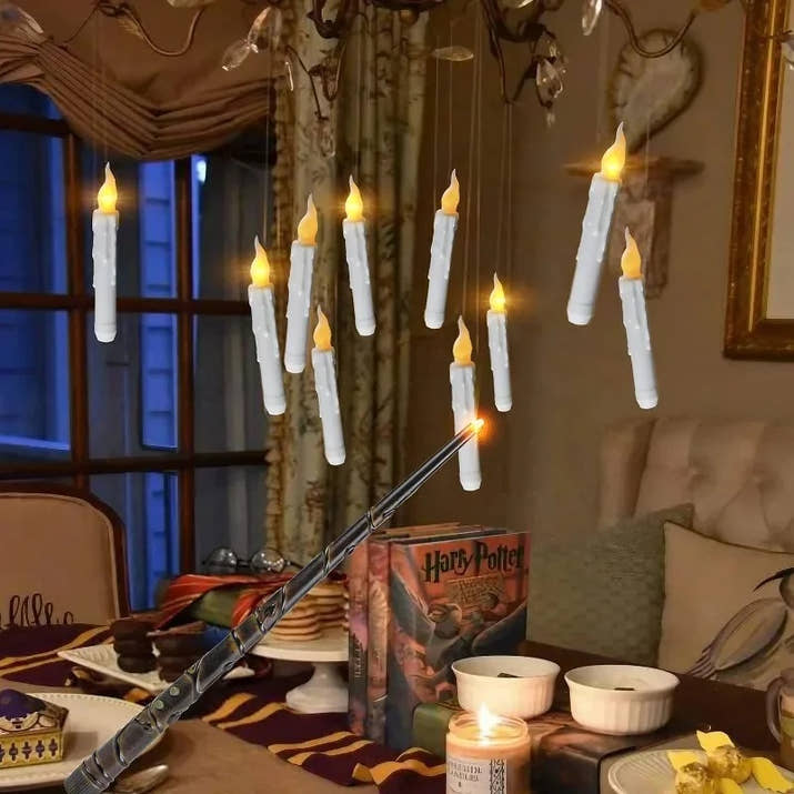 12pc Floating Candles Halloween Decoration