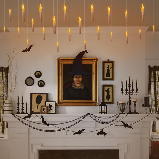 12pc Floating Candles Halloween Decoration