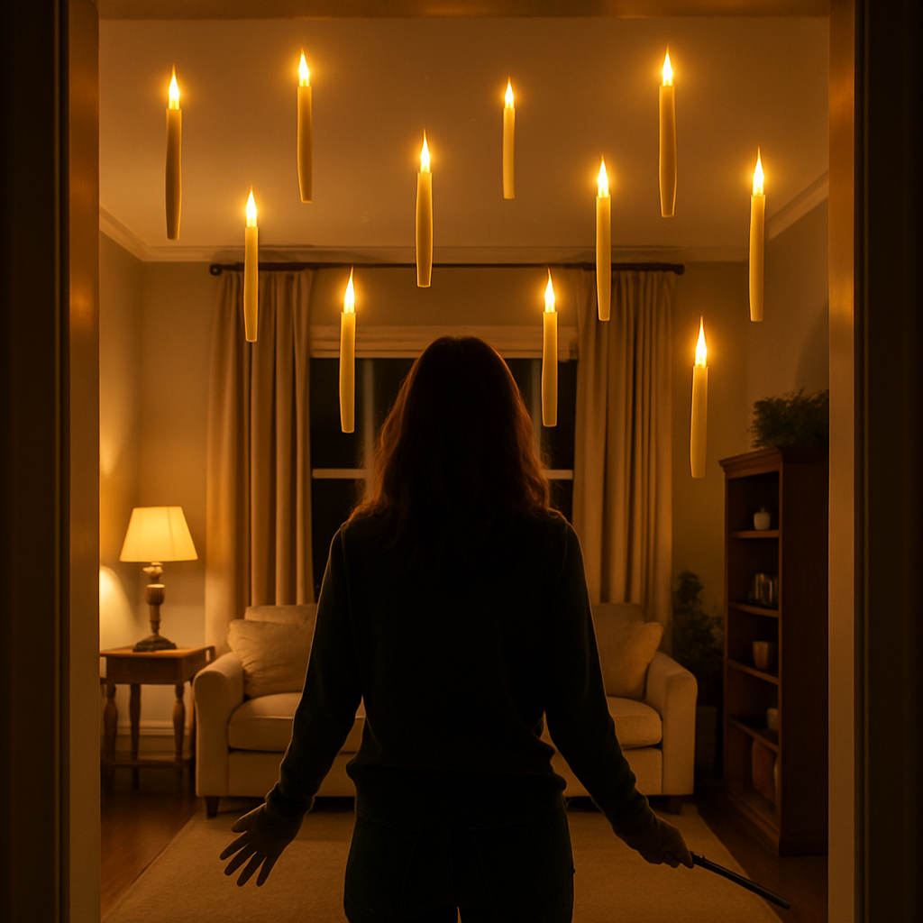 12pc Floating Candles Halloween Decoration