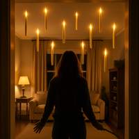 12pc Floating Candles Halloween Decoration